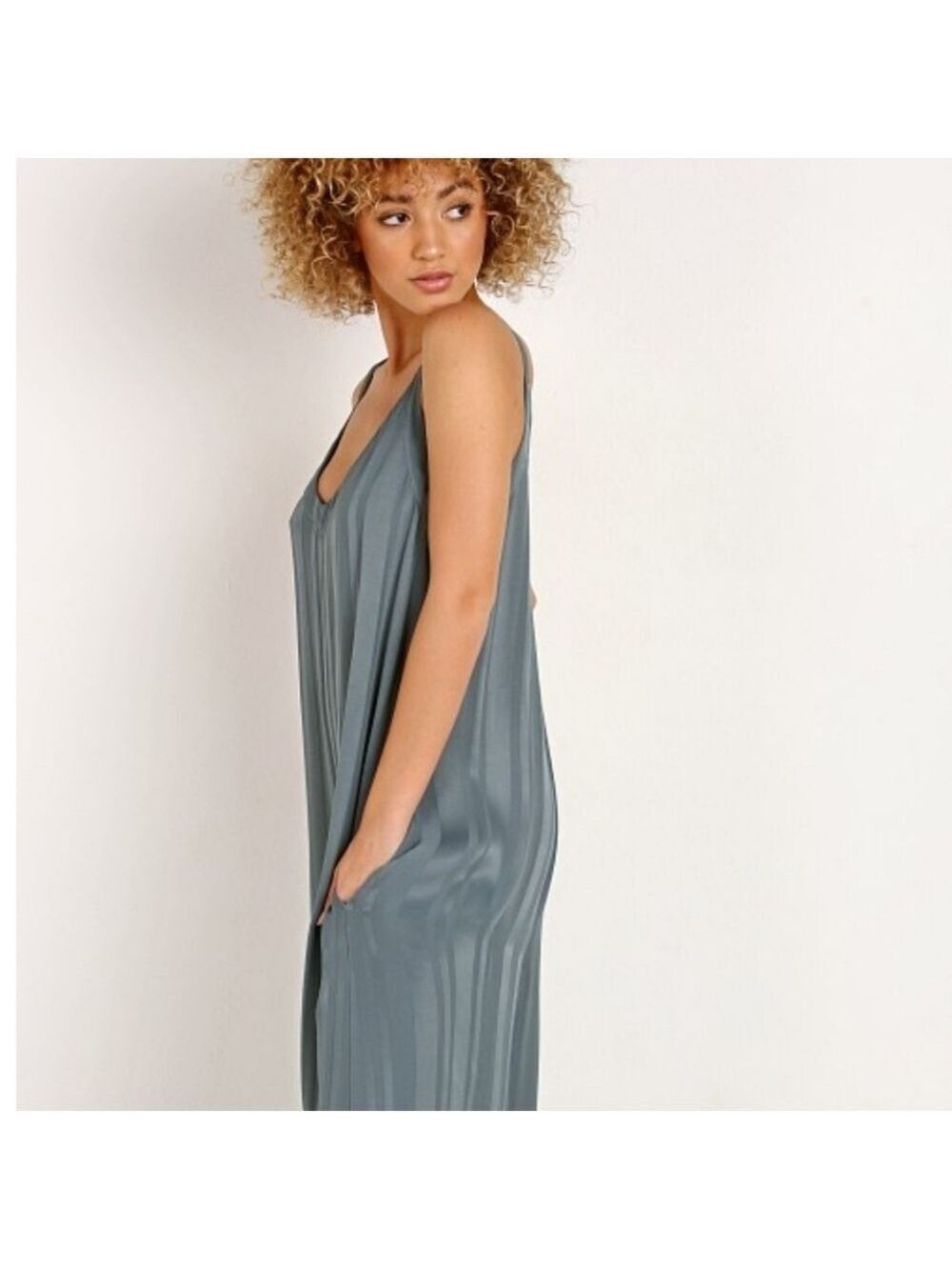 LACAUSA Siena Jumpsuit Sage - Picture 3 of 9